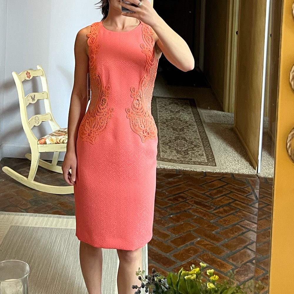 Light Peach Antonio Melani Dress NWT
